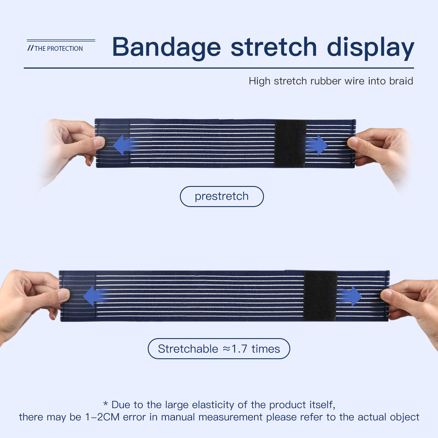 Ankle Mobility Band - 1 PC テープ圧縮包帯足首スポーツ肘プロテクターパッドラップサポートプロテクター足首ブレースサポート膝パッド