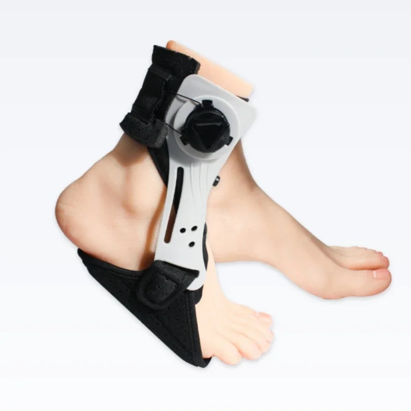 Ankle Mobility Band - 調整可能な足首サポートフィクサー、足首関節固定ブレース、エアバッグ付き歯科装具、自由に簡単な着用