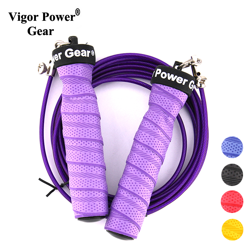 Crossfit Training Gear - Igor-縄跳び,スポーツ用の調節可能なケーブル,滑り止め,縄跳び,スピード