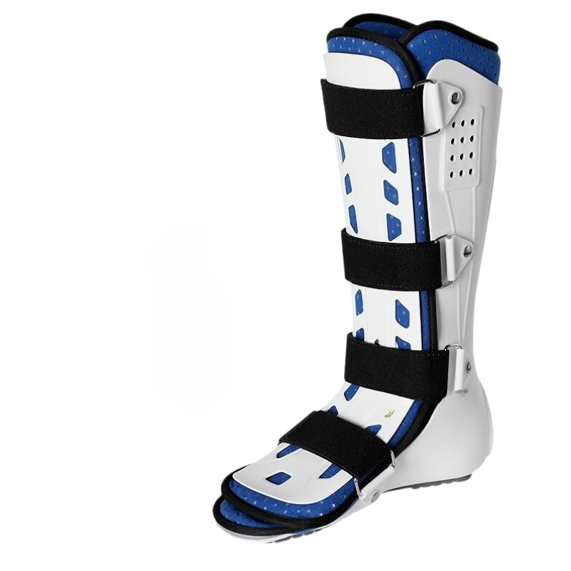 Ankle Mobility Band - 固定式保護足首装具、骨折リハビリ用、軽量通気性足首ブーツ、アキレス腱用TPR滑り止めインソール