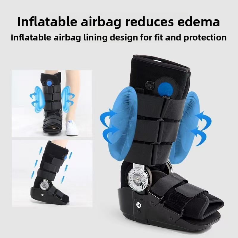 調整可能なチャックエアバッグリハビリシューズ、アキレス腱断裂 - Ankle Mobility Band のレビューと価格
