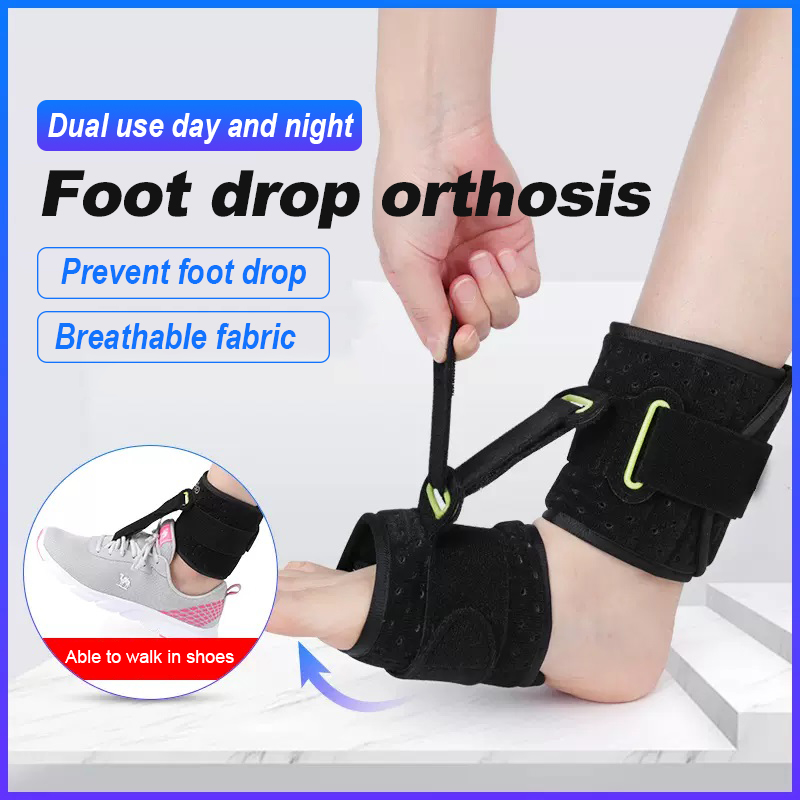 調節可能なドロップフットブレース フットアップ AFO ブレ - Ankle Mobility Band のレビューと価格