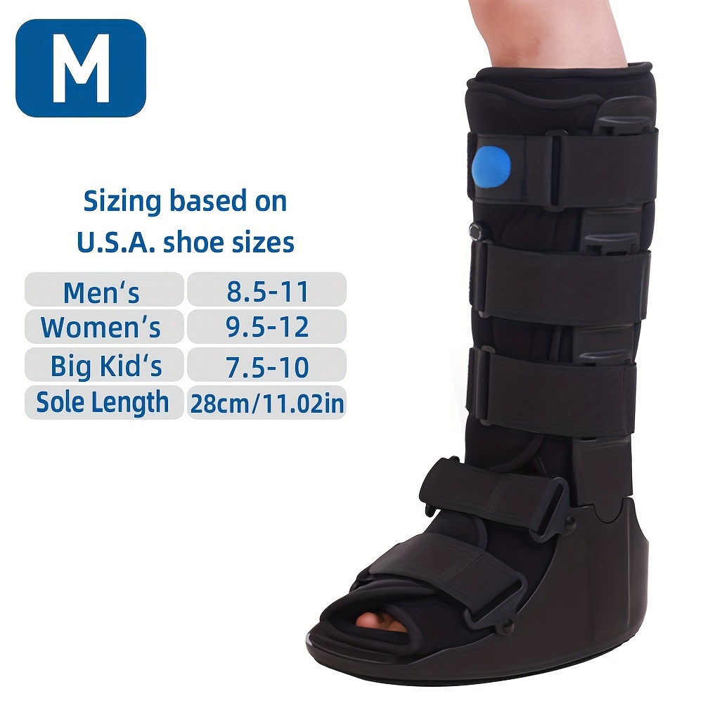 エア CAM ウォーキングブレースブーツ調節可能な黒整形外科 - Ankle Mobility Band のレビューと価格