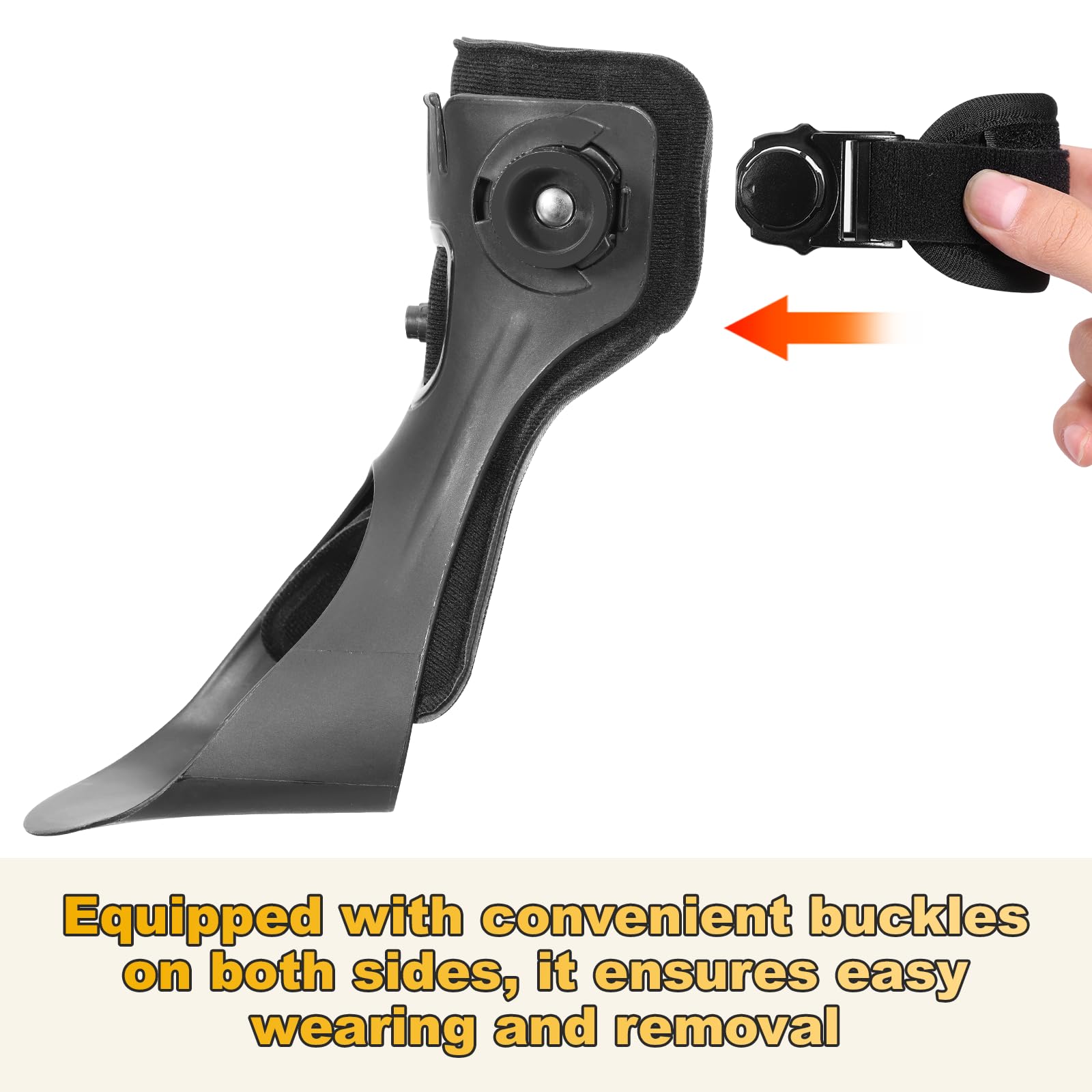 ドロップフット装具AFO、AFO、調節可能なバックル付き足首 - Ankle Mobility Band のレビューと価格