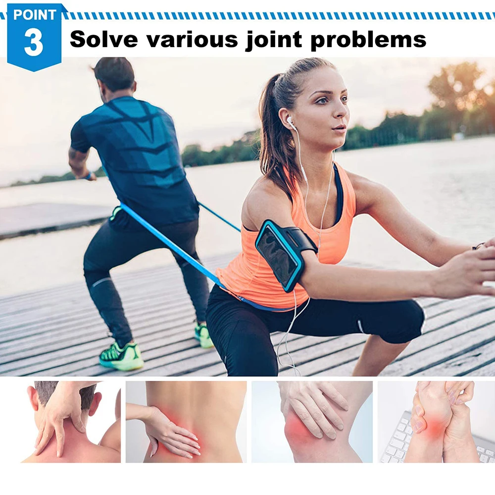 4 ピース/セット弾性フィットネスバンド抵抗バンドテープヨガ - Crossfit Training Gear のレビューと価格